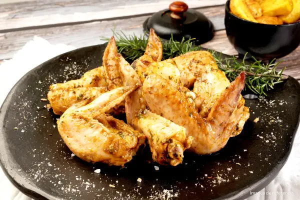 Alitas de Pollo al horno 4 Porciones