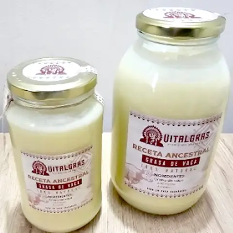 Grasa de Vacaa Artesanal 500 Gr