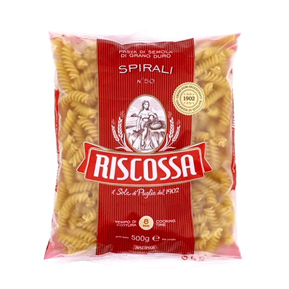 Pasta Riscossa Spirali Pasta 500 Gr