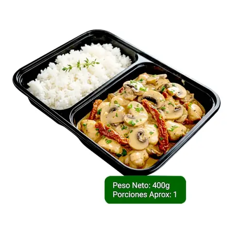 Pollo en Salsa de Champiñones 400 Gr